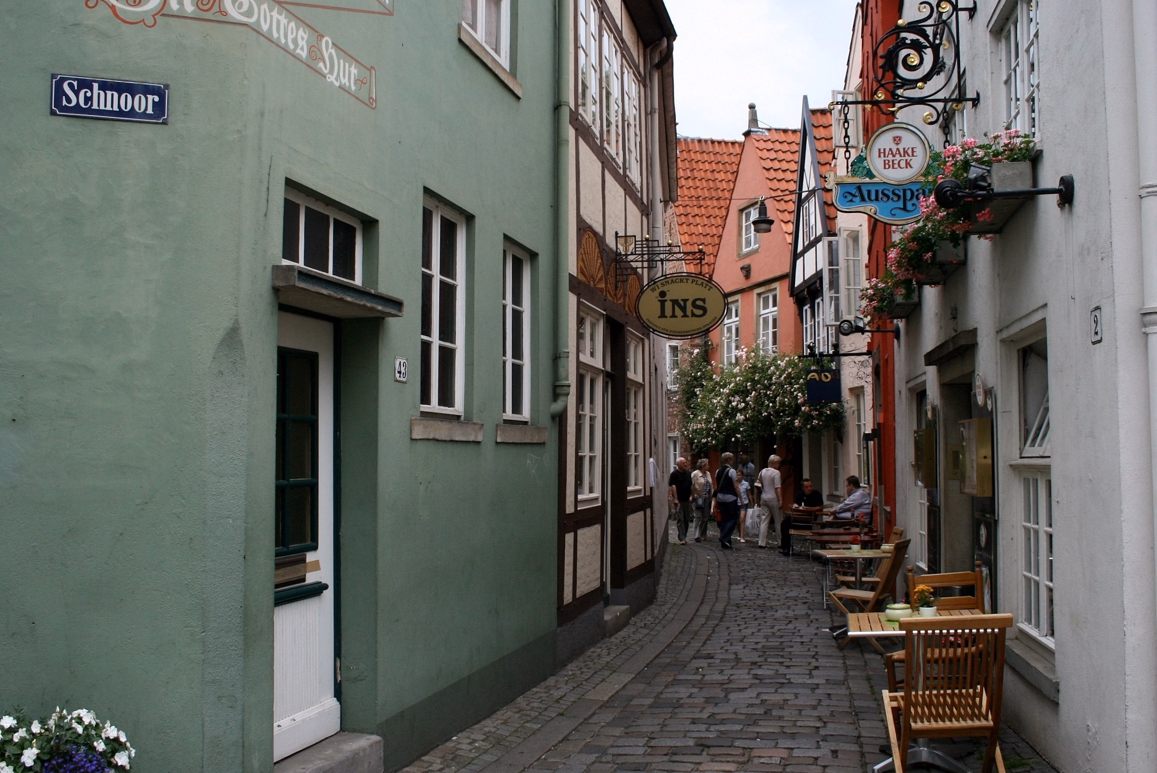 Schnoor in Bremen
